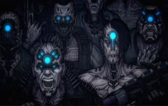 Cyberpunk Maelstrom Gang Animated Video Desktop Background
