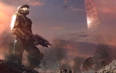 Battle For Alpha - Halo Animated Live Desktop Wallpaper