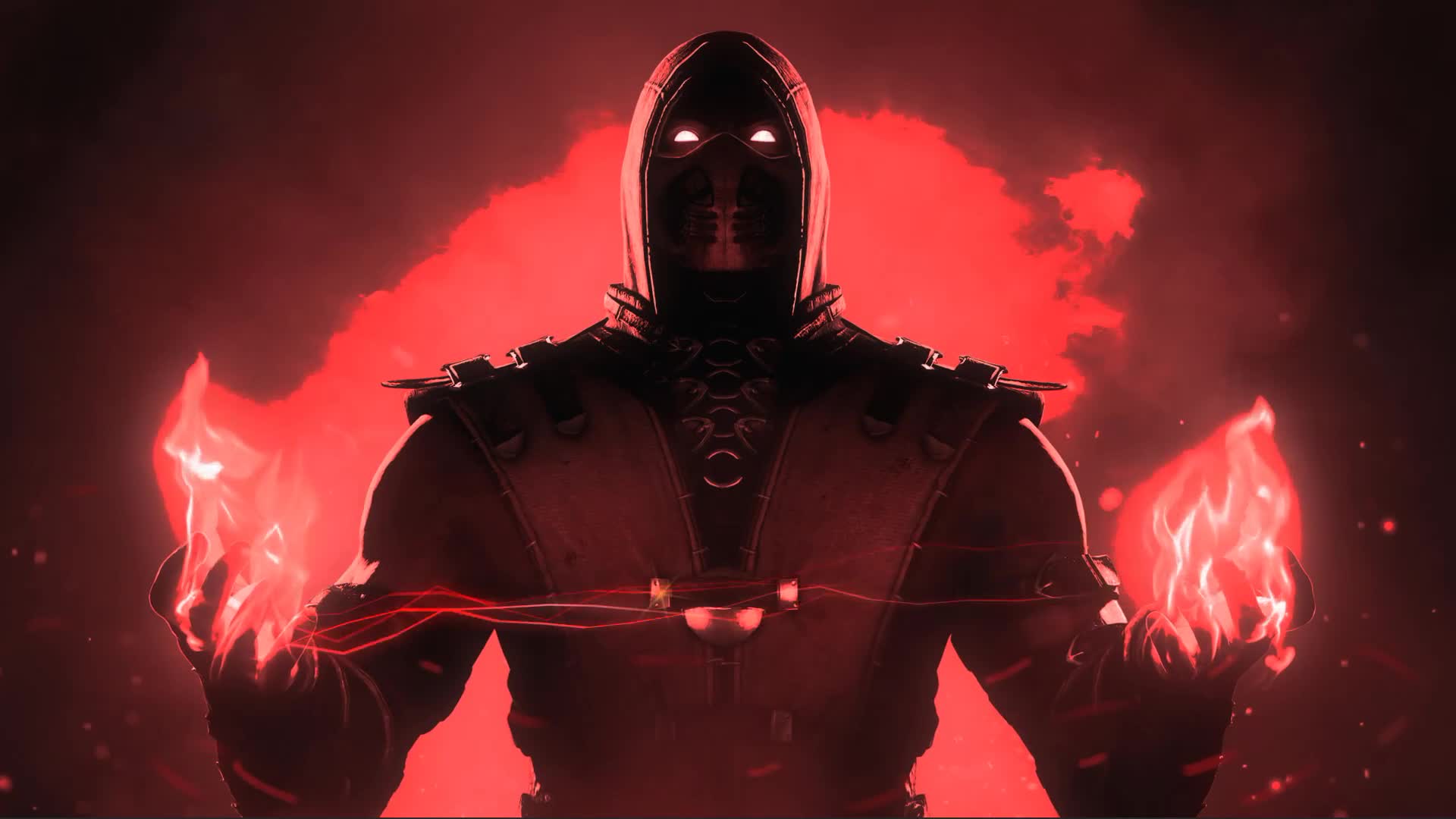 Download Red Scorpion From Moral Kombat Game Video Desktop Background