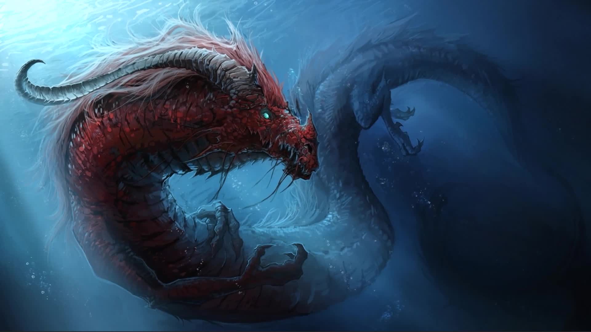 Download Cool The Sea Dragon Monster Desktop Live Wallpaper