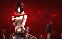 Attack On Titan Mikasa Anime Live Desktop