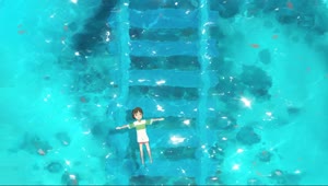 Spirited Away Chihiro Ogino In Water Live Desktop