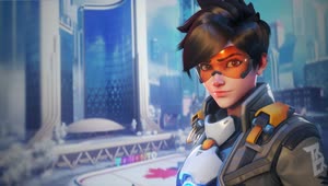 Tracer Overwatch 2 Game Live Wallpaper