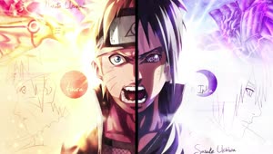 Angry Naruto and Sasuke Anime Live Wallpaper