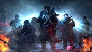PC Animated Biohazard Soldiers Live Wallpaper