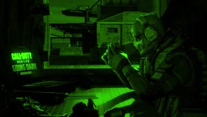 PC Animated Call of Duty Mobile Night Vision Live Wallpaper