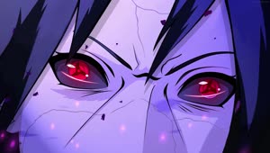 PC Animated Dark Sasuke Anime Live Wallpaper