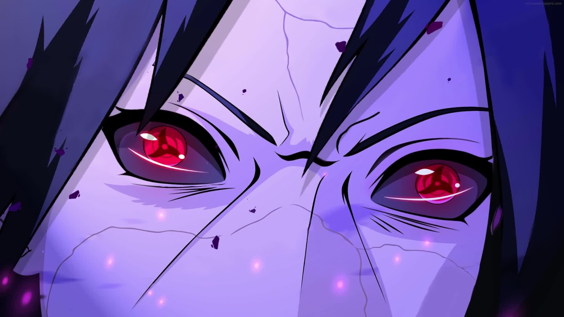 Download PC Animated Dark Sasuke Anime Live Wallpaper