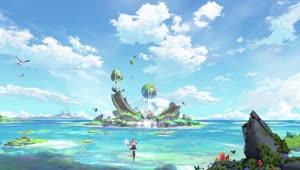 PC Animated Fantasy Island Live Wallpaper