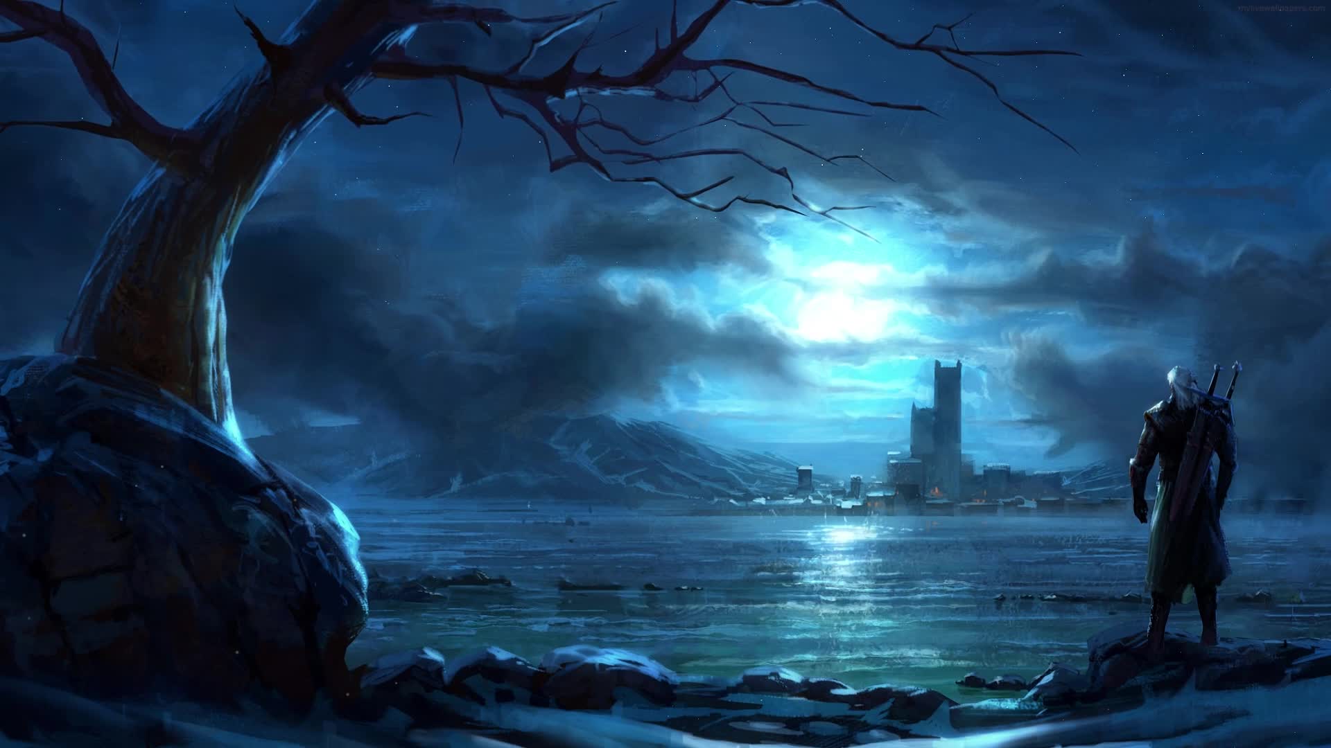 Download PC Animated Geralt The Witcher 3 Live Wallpaper