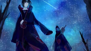 PC Animated Itachi and Kisame Live Wallpaper