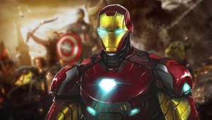 PC Animated Iron Man Avengers Live Wallpaper