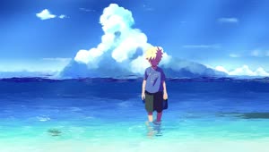 PC Animated Kid Naruto Anime Beach Live Wallpaper