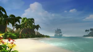 PC Animated Pirate Ship Weather Live Wallpaper