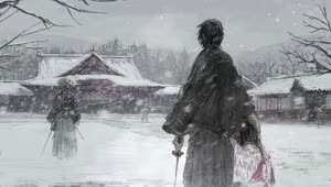 PC Animated Samurai Duel Live Wallpaper