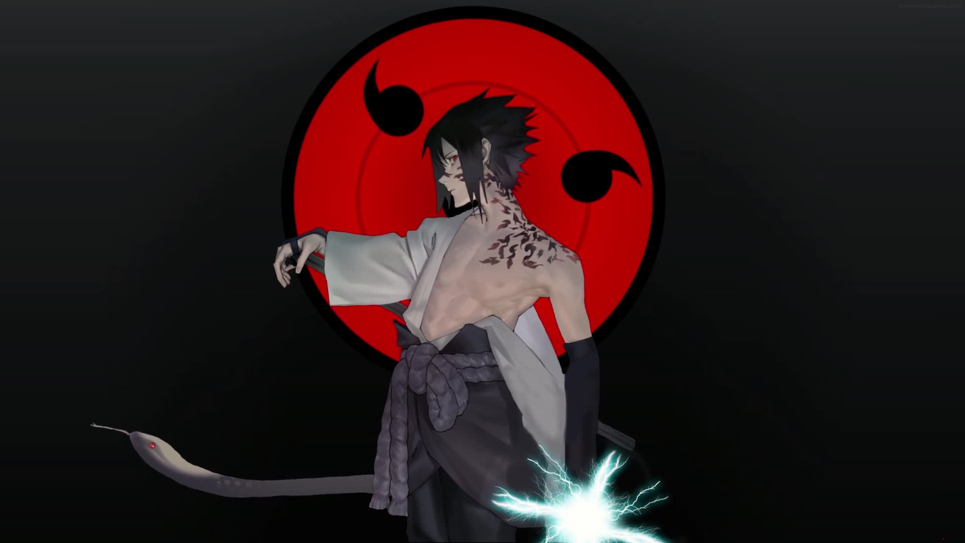 Download PC Animated Sasuke Uchiha Anime Live Wallpaper