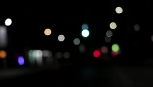 blurry night Windows Animated Wallpaper