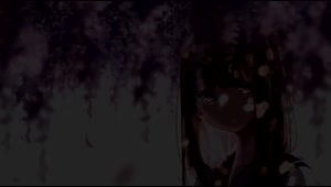Anime Girl Look Live Wallpaper