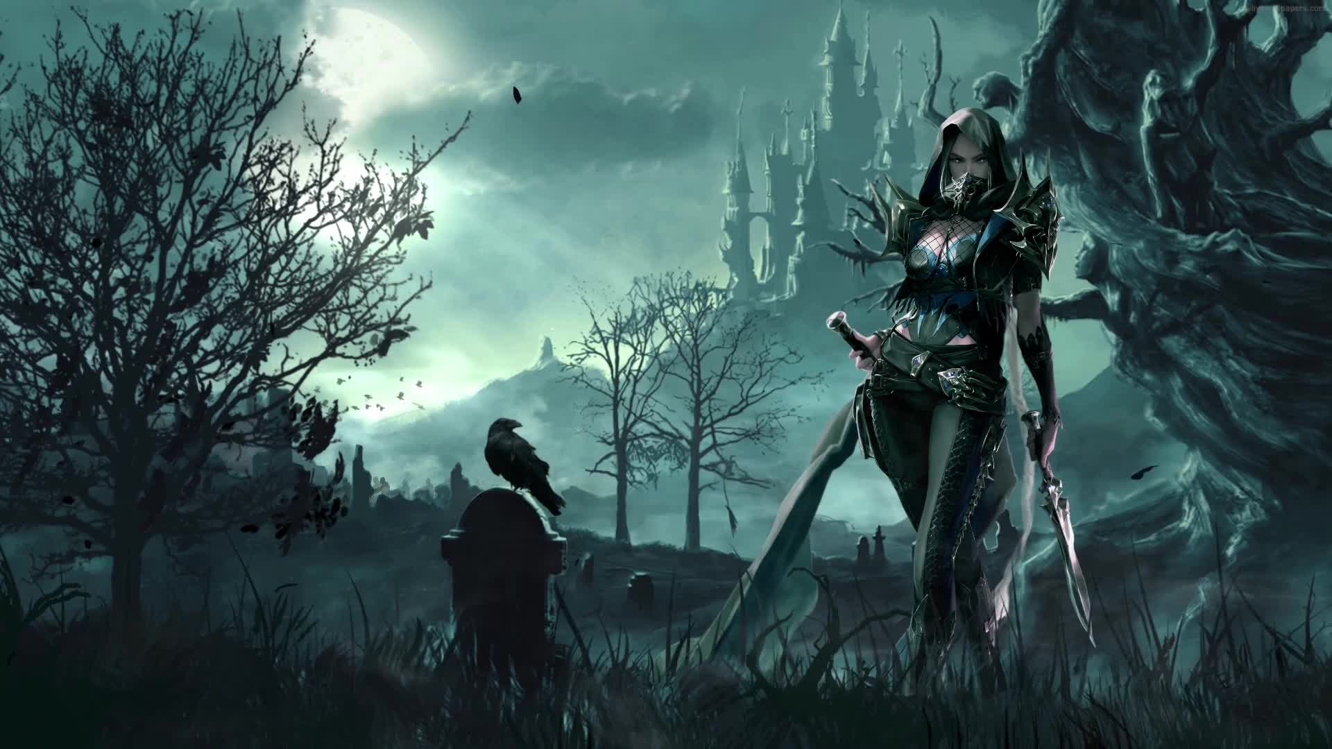 Download PC Night Assassin Live Wallpaper