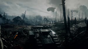 Battlefield 1 Opening Tank Chapter Live Wallpapaer 1
