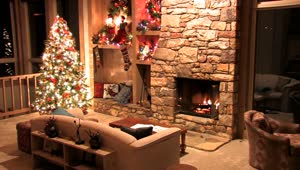 Christmas Cottage Live Wallpaper