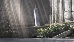Final Fantasy 7 Advent Children Buster Sword Live Wallpaper