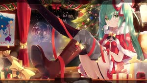 Nightcore We Wish You A Merry Christmas Live Wallpaper