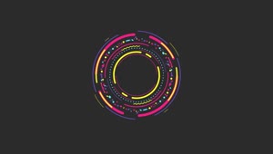 Rainbow Circle Live Wallpaper