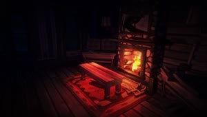 The Long Dark Warming Up By The Fire Live Wallpaper
