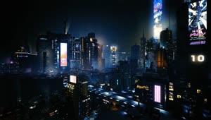 PC Future City HD Live Wallpaper