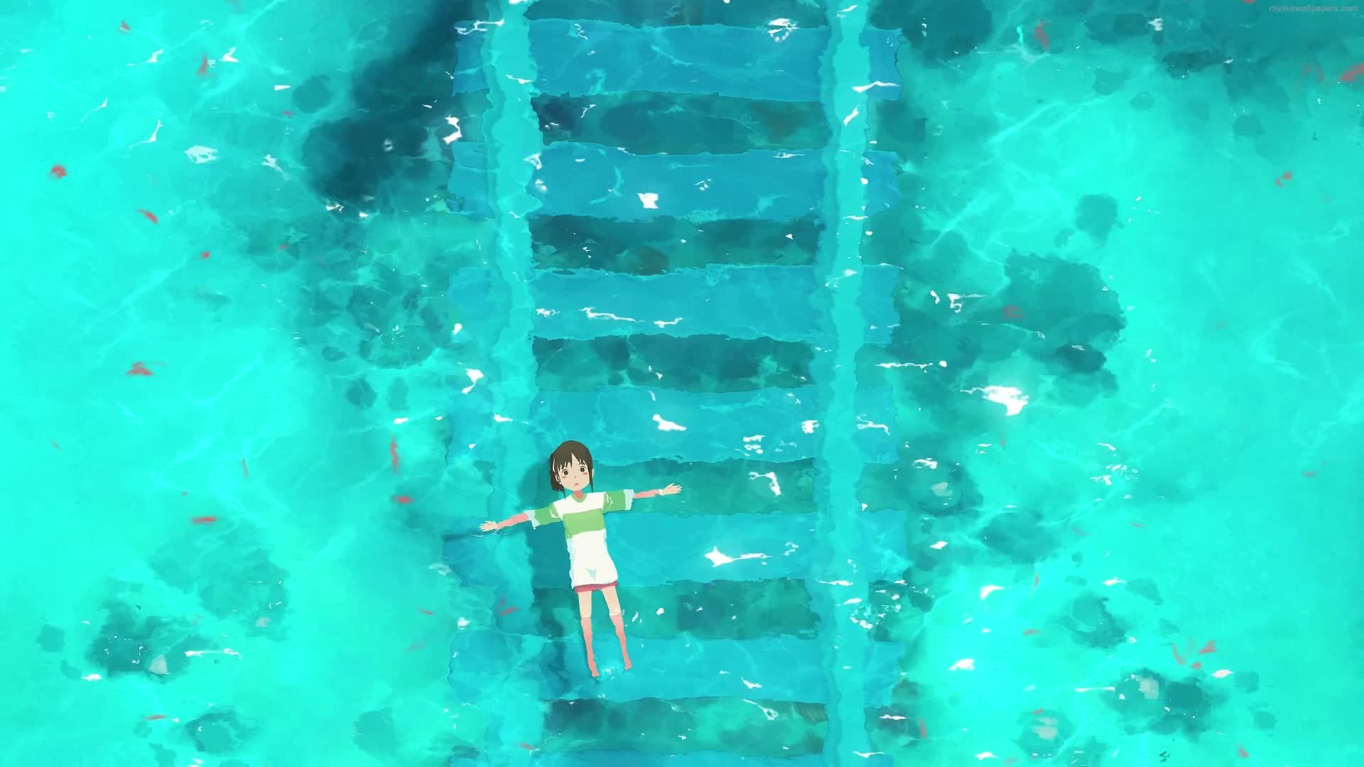 Download PC Floating Spirited Away HD Live Wallpaper
