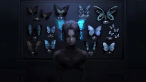 Animated Wallpaper - Shinobu Kocho Butterfly Display 4K