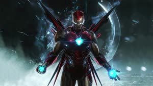 Marvel Iron Man Nano Tech Live Wallpaper