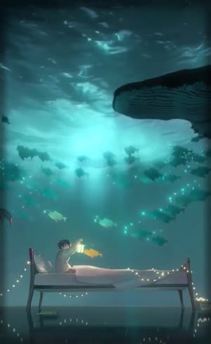 Android & iOS iphone Mobile Wake Up Anime Free Live Wallpaper