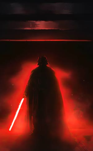 Ios Iphone & Android  Star Wars Rogue One - Darth Vaders Rage Live Wallpaper