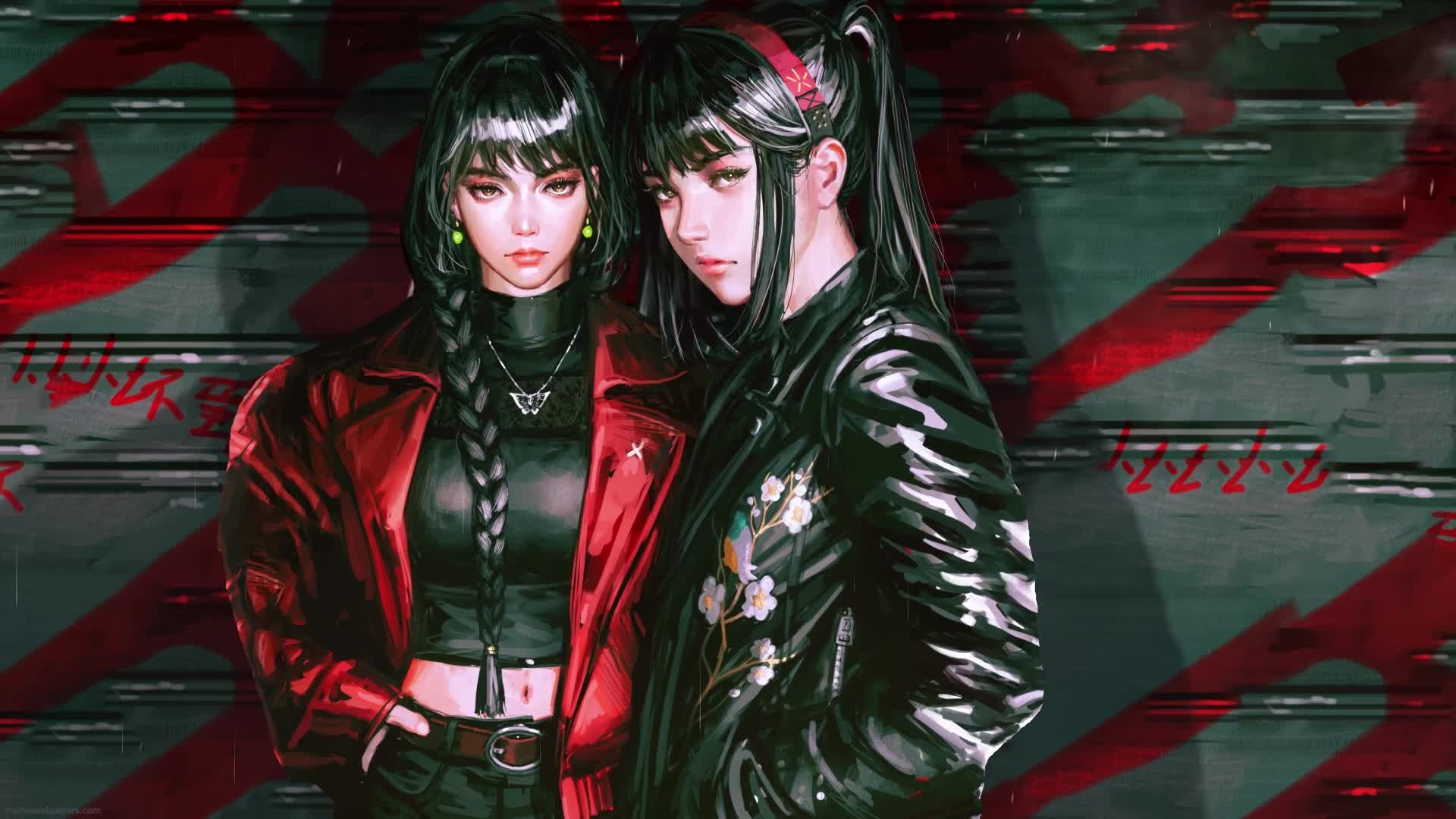 Download Girls live wallpaper for pc