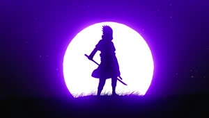 Sasuke Glow Live Wallppaper for PC