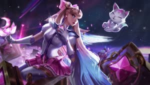 Star Guardian Seraphine Live Wallppaper for PC