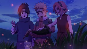 Cool Naruto Sasuke Sakura 4k live wallpaper