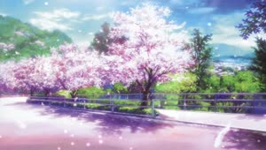 Cherry Blossoms Animated Wallpaper http wwwdesktopanimatedcom