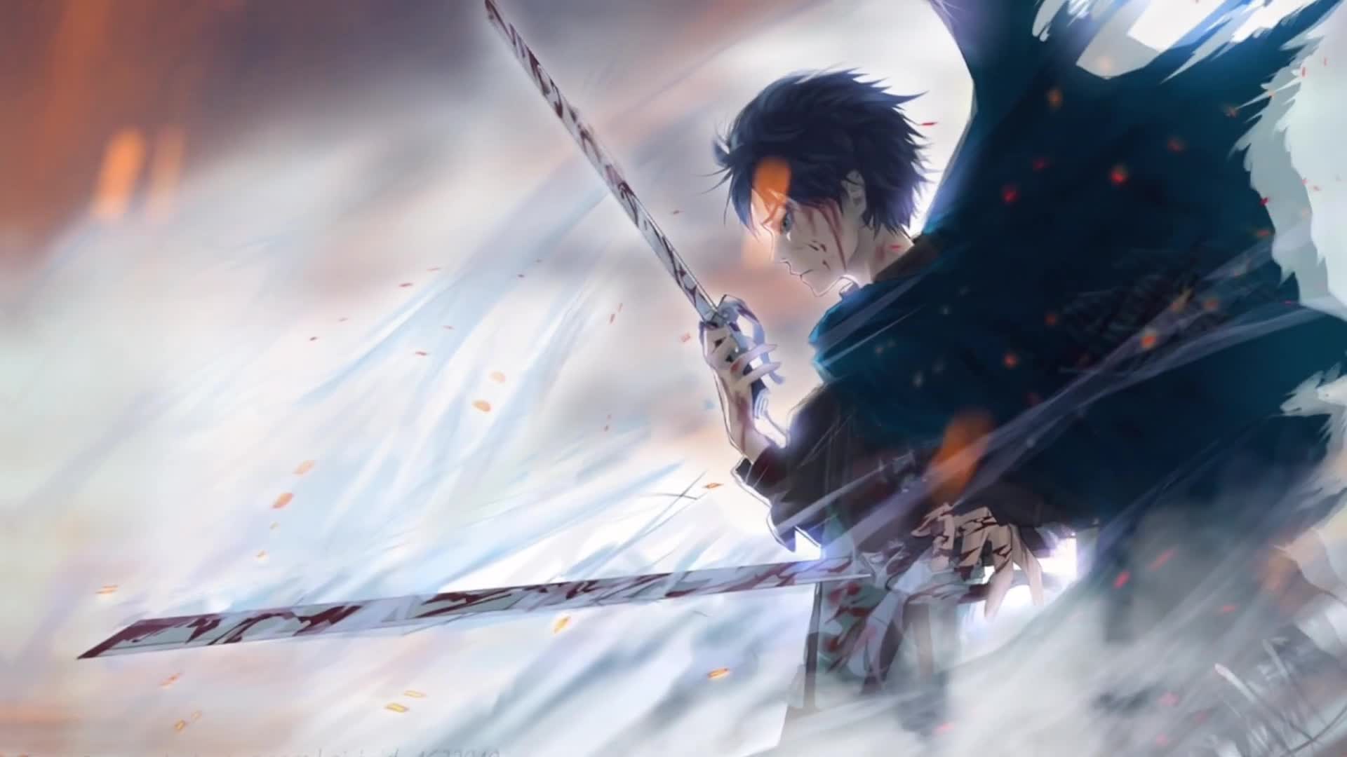 Download PC Attack on Titan Levi live wallpaper anime shinjeki no kyujin