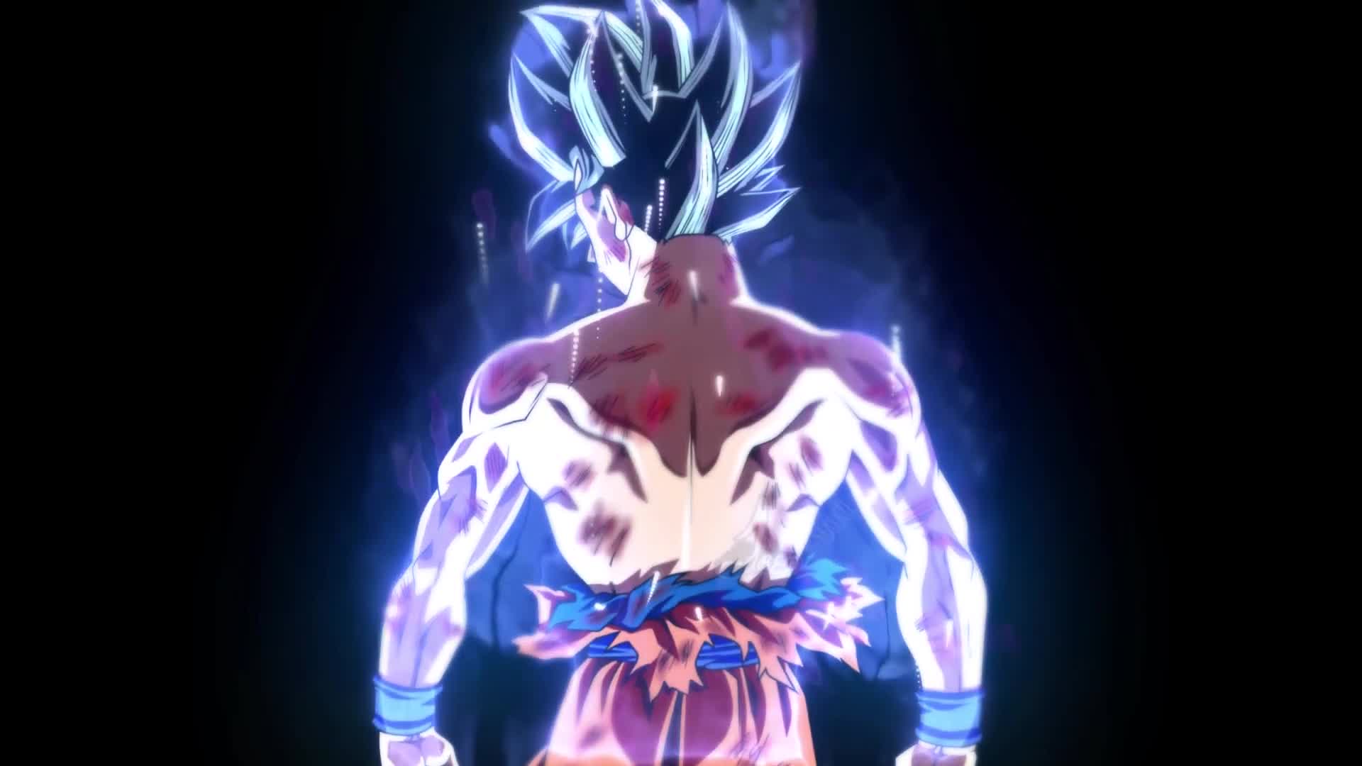 Download Cool Goku Ultra Instinct Back 4k Live Wallpaper Dragon Ball Anime Live Wallpaper