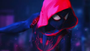 Cool SPIDERMAN INTO SPIDERVERSE 4K LIVE WALLPAPER