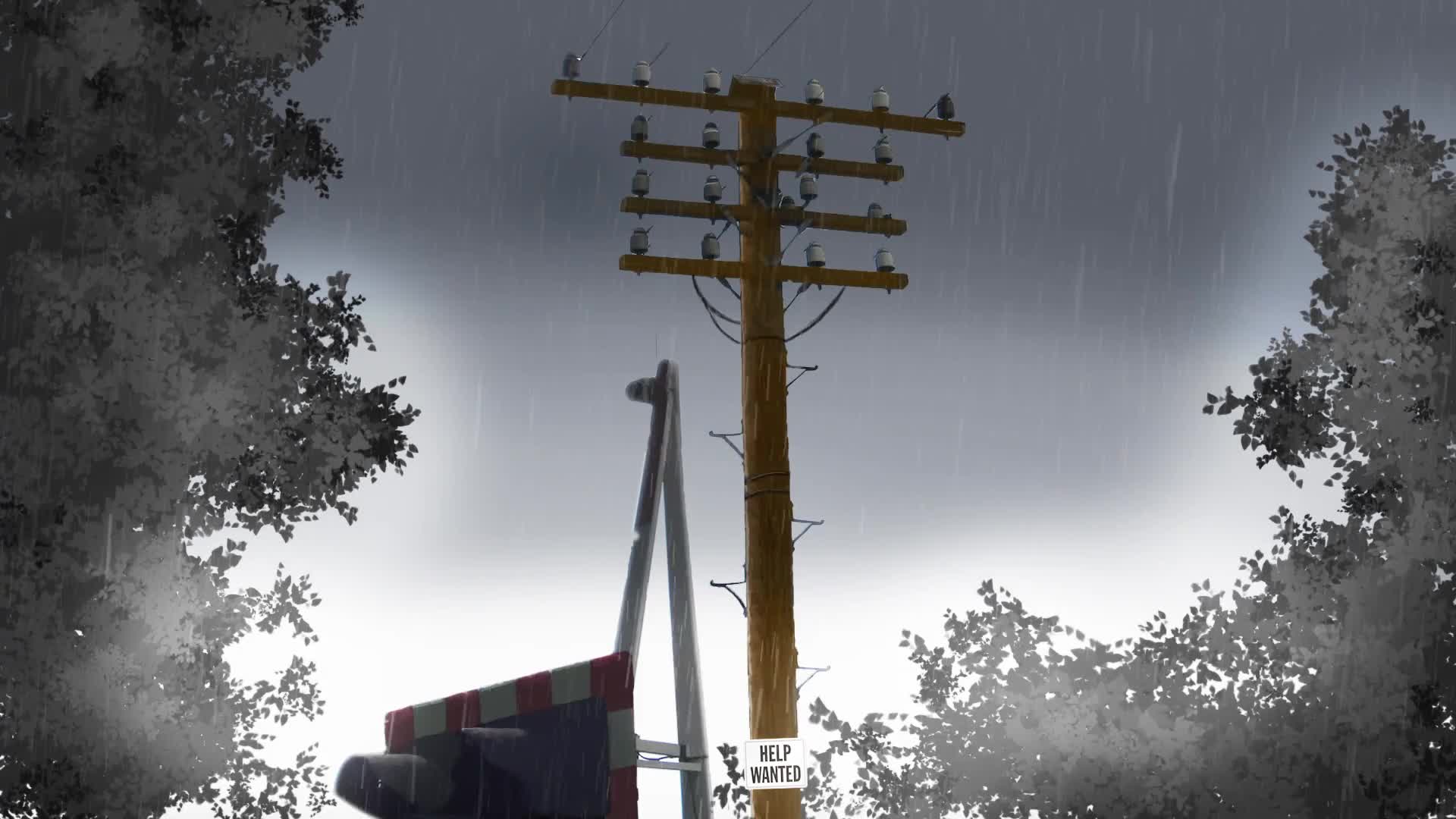 Download Anime Background Template Animation