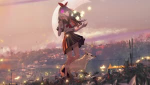 Anime Girl  [ Live Wallpaper ]