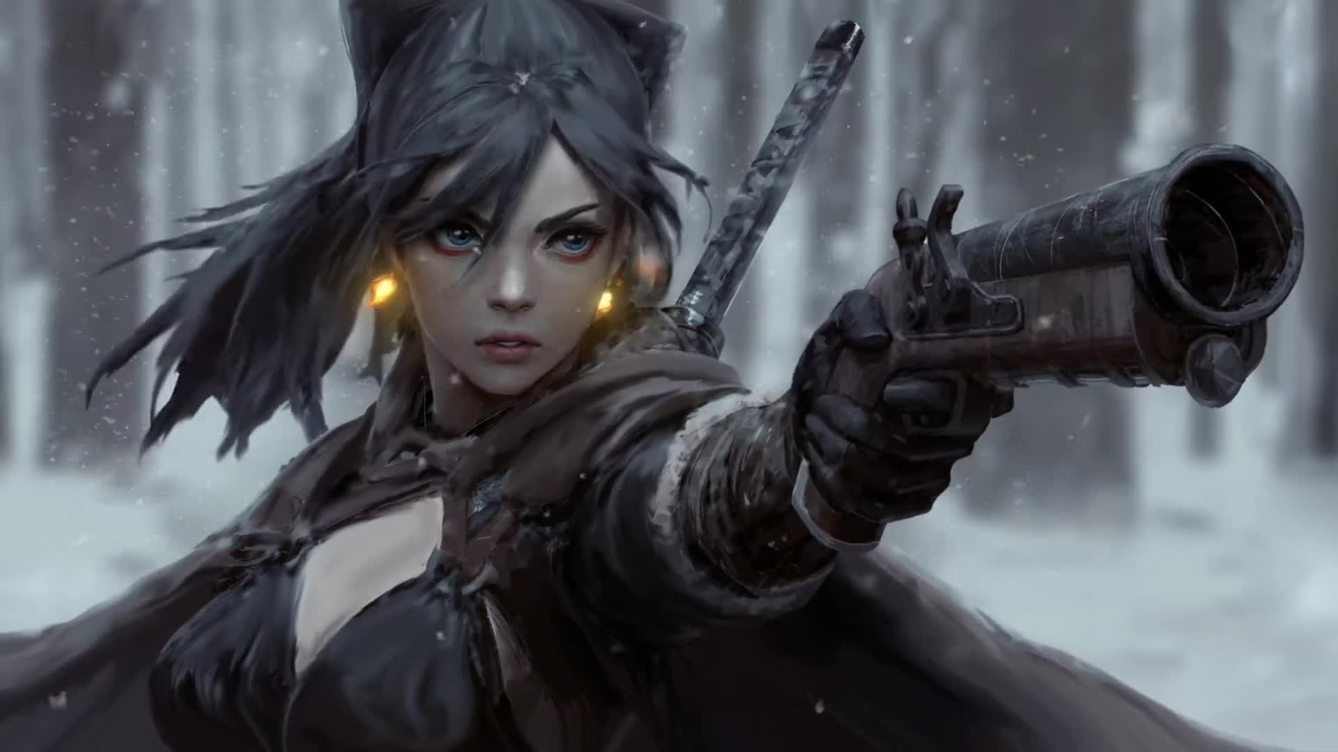 Download Snow Field Gunsliger  Live Wallpaper