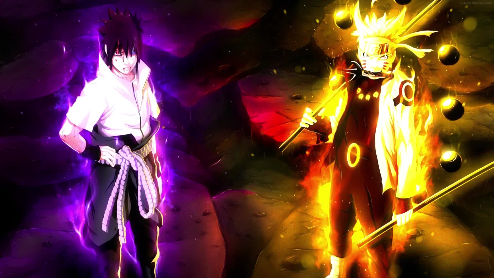 Download Cool Naruto and Sasuke 4k Live Wallpaper