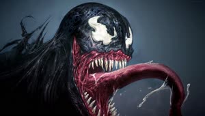 Cool Angry Venom 4k live wallpaper