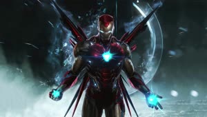 Cool Iron Man Nano Tech AVENGERS ENDGAME4k Live Wallpaper