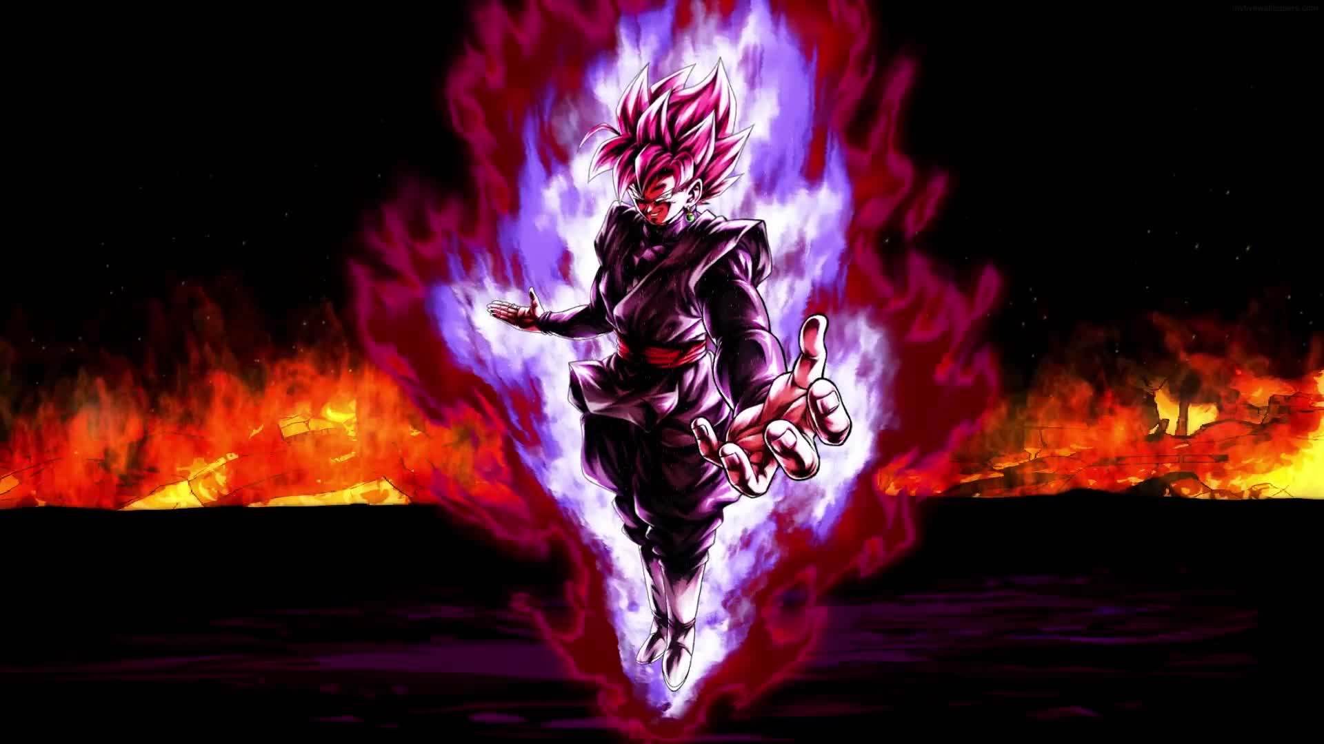 Download Cool GOKU SUPER SAIYAN ROSE 4K LIVE WALLPAPER